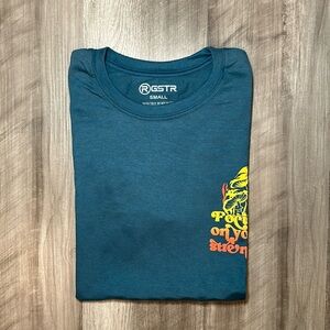 RGSTR Focus On Your Strengths Psychedelic Tee (NWOT) - Small